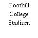 Foothill College Stadium