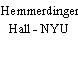 Hemmerdinger Hall - NYU