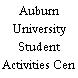 Auburn University Student Activities Cen