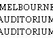 MELBOURNE AUDITORIUM