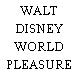 WALT DISNEY WORLD PLEASURE ISLAND