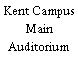 Kent Campus Main Auditorium