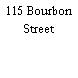 115 Bourbon Street