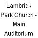 Lambrick Park Church - Main Auditorium