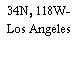 34N, 118W- Los Angeles