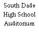 South Dade High School Auditorium