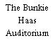 The Bunkie Haas Auditorium