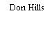 Don Hills