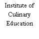 Institute of Culinary Education