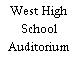 West High School Auditorium