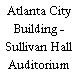 Atlanta City Building - Sullivan Hall Auditorium