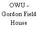 OWU - Gordon Field House