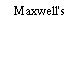 Maxwell's