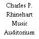 Charles P. Rhinehart Music Auditorium