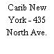 Carib New York - 435 North Ave.