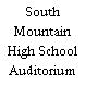 South Mountain High School Auditorium