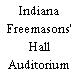 Indiana Freemasons' Hall Auditorium