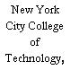 NY City College of Technology