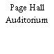 Page Hall Auditorium