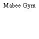 Mabee Gym