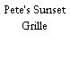 Pete's Sunset Grille