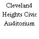 Cleveland Heights Civic Auditorium