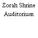 Zorah Shrine Auditorium