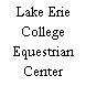 Lake Erie College Equestrian Center