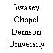 Swasey Chapel Denison University