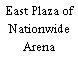 East Plaza of Nationwide Arena