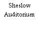 Sheslow Auditorium