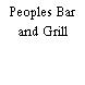 Peoples Bar and Grill