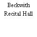 Beckwith Recital Hall