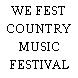 WE Fest Country Music Festival at Soo Pass Ranch