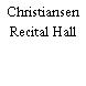 Christiansen Recital Hall