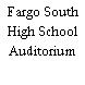 Fargo South High School Auditorium