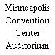 Minneapolis Convention Center Auditorium