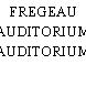 FREGEAU AUDITORIUM