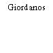Giordanos