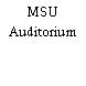 MSU Auditorium
