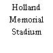 Holland Memorial Stadium