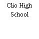 Clio High School