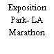 Exposition Park- LA Marathon