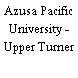 Azusa Pacific University - Upper Turner