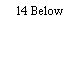 14 Below