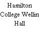 Hamilton College Wellin Hall