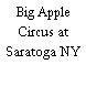 Big Apple Circus at Saratoga NY