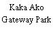 Kaka Ako Gateway Park