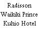 Radisson Waikiki Prince Kuhio Hotel