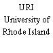 URI University of Rhode Island
